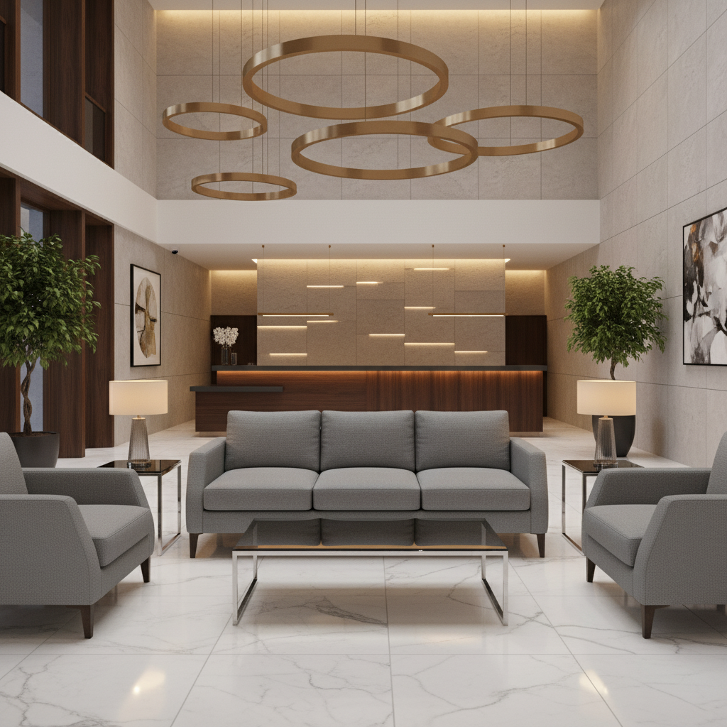 Smooth Pebble Grain Slate Gray Upholstered Sofa | Architectural Fabrics