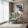 Aire Pebbled - Seafoam Breathable Polyurethane Upholstered Chair | Architectural Fabrics
