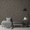 Nara Black, Brown Wallcovering | AS Creation