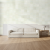 Nantucket Grasscloth Silver Neutral Wallcovering | Phillipe Romano room setting