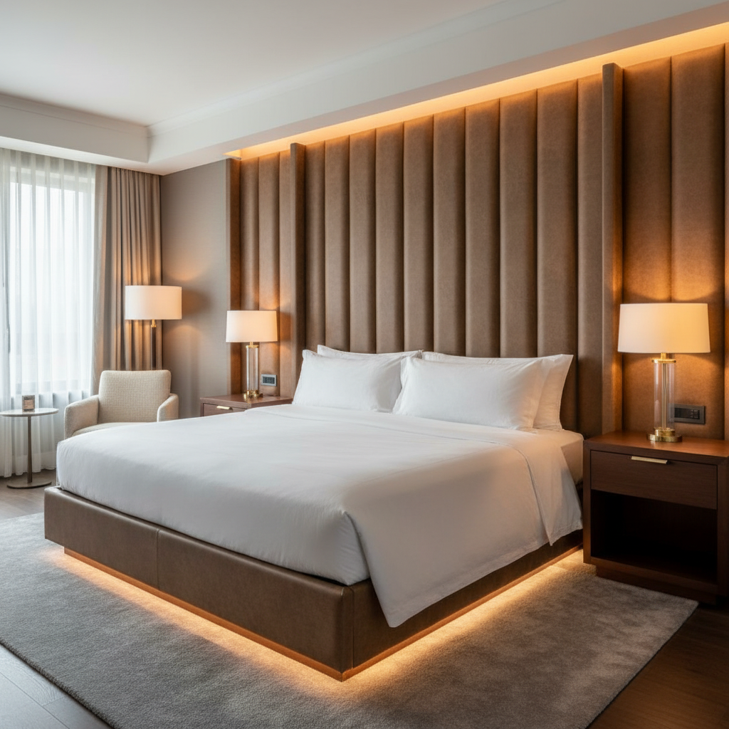 Kralendijk - Canyon Upholstered Headboard | Architectural Fabrics