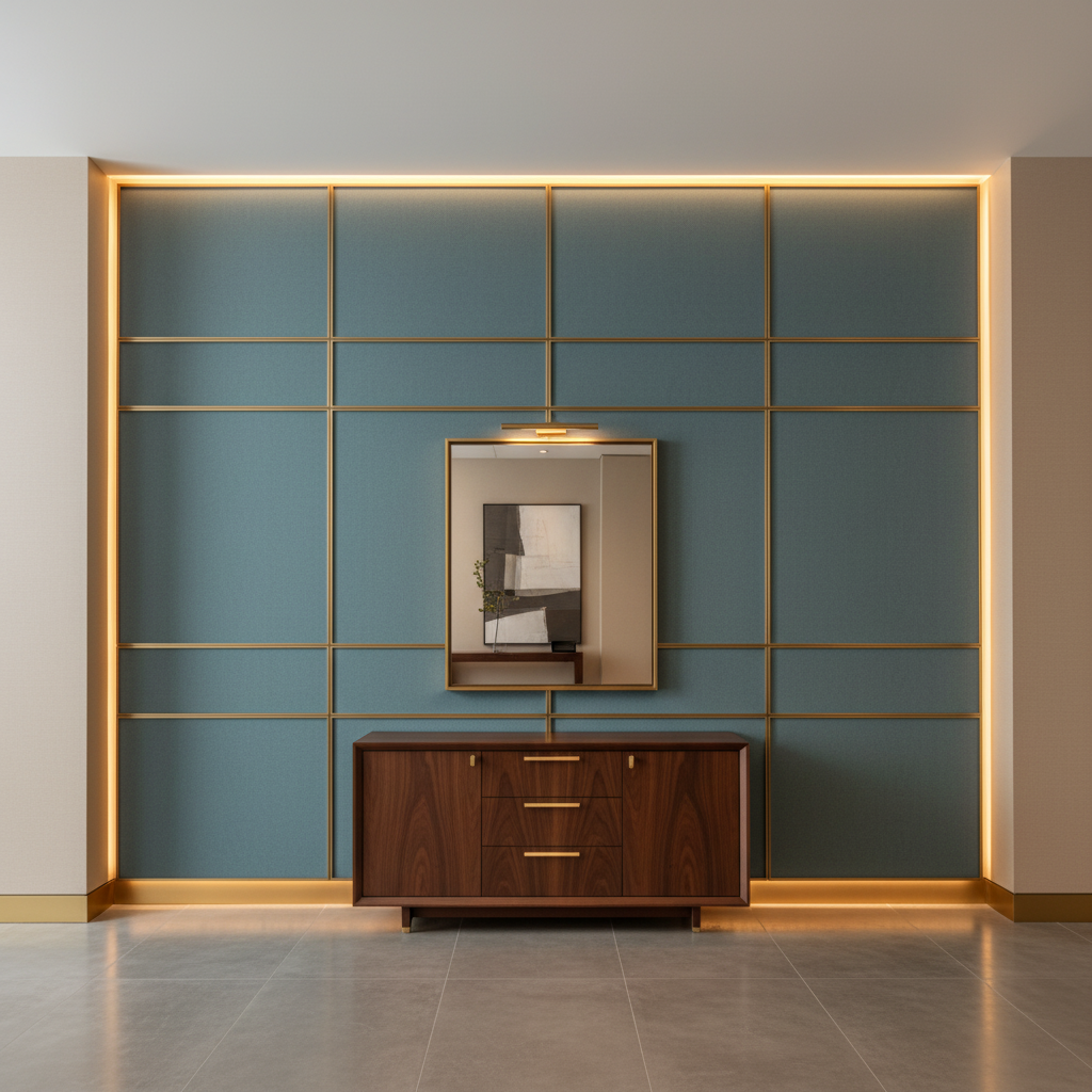 Luxury Cay - Capri Upholstered Wall Panel | Architectural Fabrics