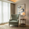 Rincon - Frost Upholstered Chair | Architectural Fabrics