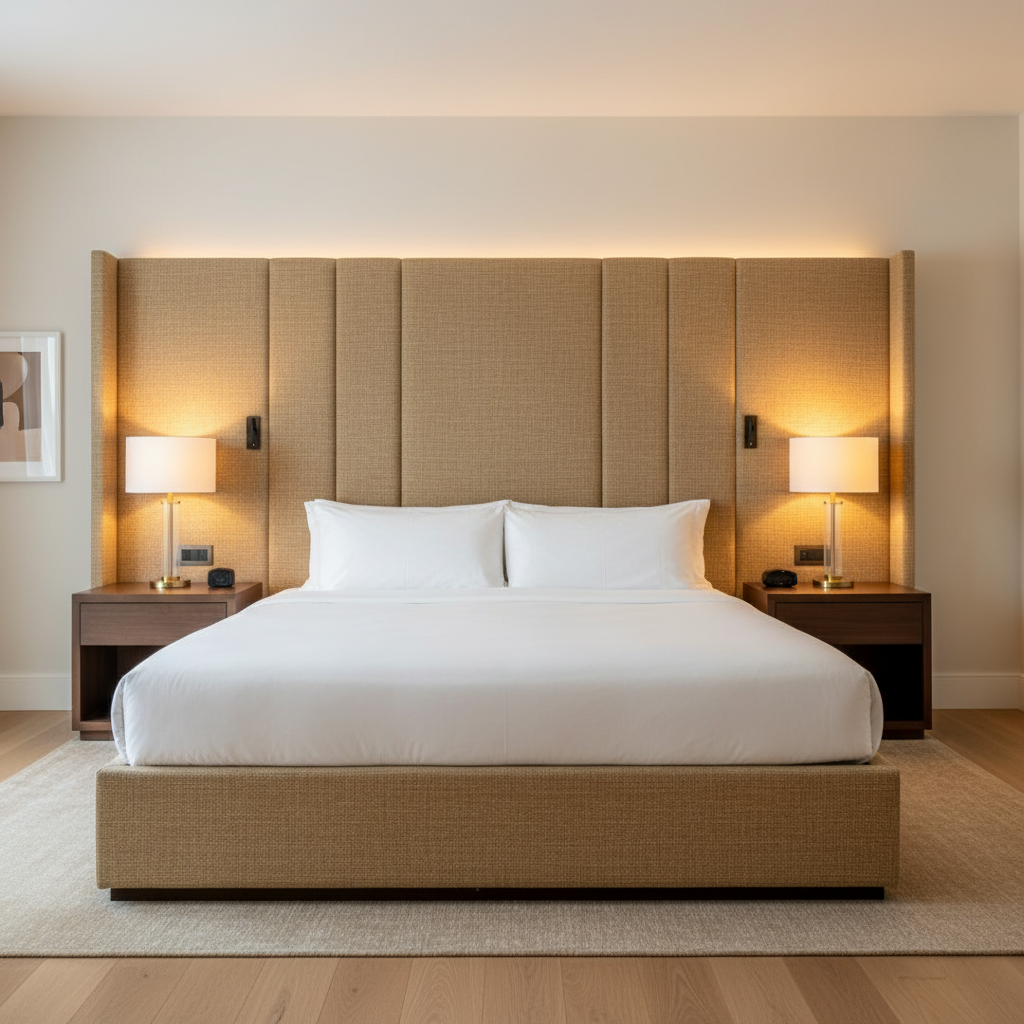 Bali - Bali Organic Cellulose Upholstered Headboard | Architectural Fabrics