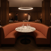 Aspect - Terracotta Performance Polyurethane Upholstered Banquette | Architectural Fabrics