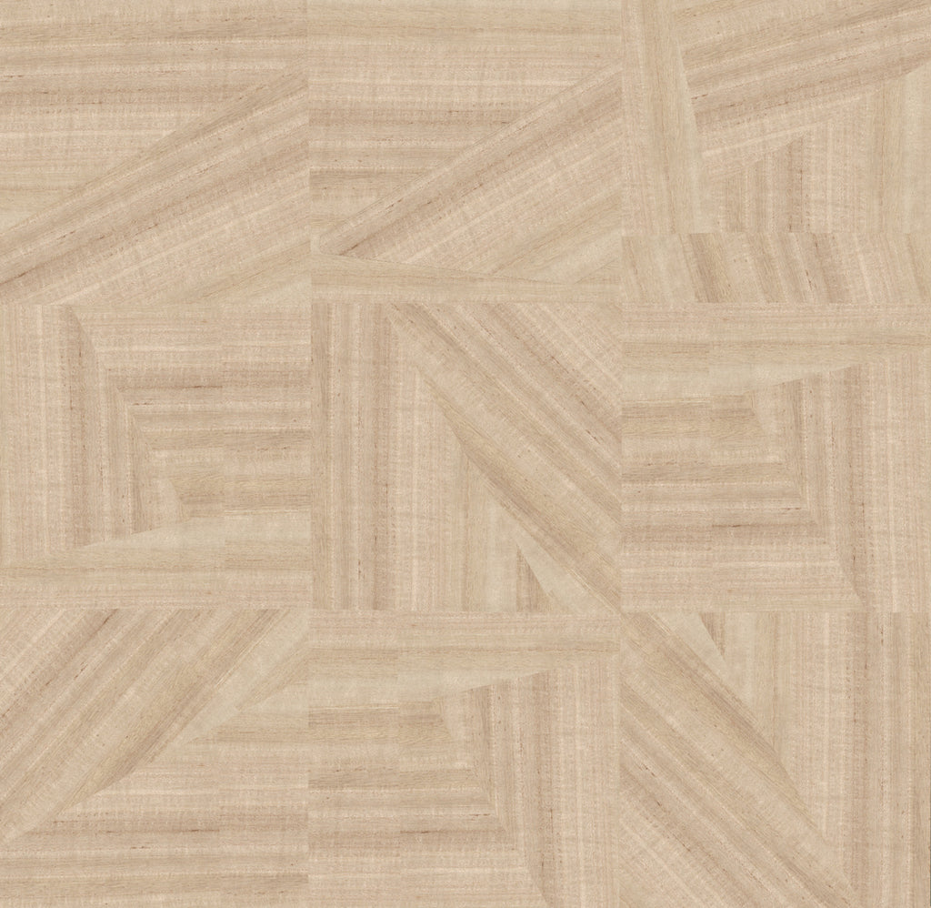 Cape Elizabeth-Sand Wood Veneer Wallcovering | Phillipe Romano — WOOD-500910