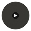 Aarden - Charcoal Veil Silicone Hybrid | Philippe Romano Fabrics Circular Swatch | Philippe Romano Fabrics