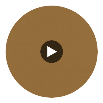 Aarden - Golden Umber Silicone Hybrid | Philippe Romano Fabrics Circular Swatch | Philippe Romano Fabrics