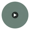 Aarden - Sea Glass Silicone Hybrid | Philippe Romano Fabrics Circular Swatch | Philippe Romano Fabrics