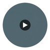 Aarden - Slate Blue Silicone Hybrid | Philippe Romano Fabrics Circular Swatch | Philippe Romano Fabrics