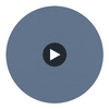 Aarden - Slate Blue Silicone Hybrid | Philippe Romano Fabrics Circular Swatch | Philippe Romano Fabrics