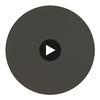 Aarden - Stone Gray Silicone Hybrid | Philippe Romano Fabrics Circular Swatch | Philippe Romano Fabrics