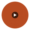 Aarden - Terracotta Silicone Hybrid | Philippe Romano Fabrics Circular Swatch | Philippe Romano Fabrics