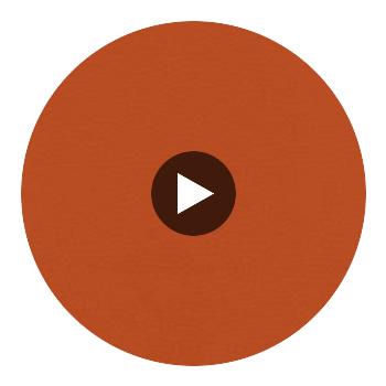 Aarden - Terracotta Silicone Hybrid | Philippe Romano Fabrics Circular Swatch | Philippe Romano Fabrics