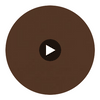 Aarden - Umber Earth Silicone Hybrid | Philippe Romano Fabrics Circular Swatch | Philippe Romano Fabrics