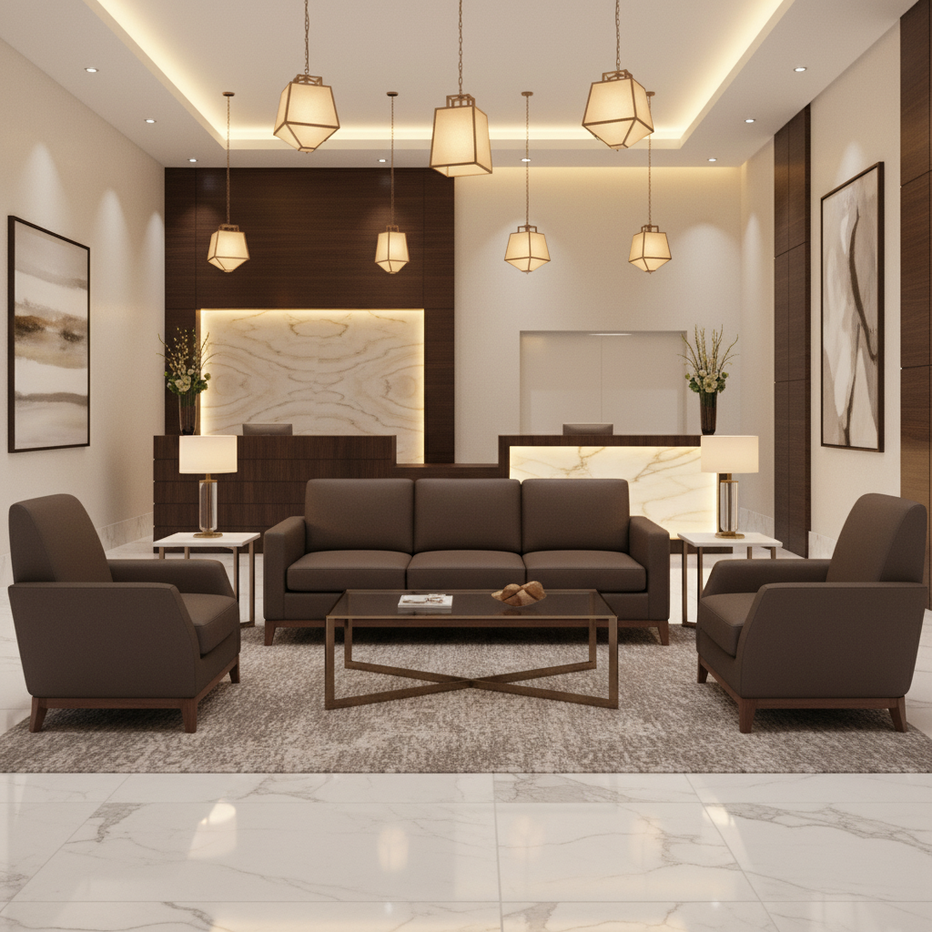 Luxury Cay - Truffle Upholstered Sofa | Architectural Fabrics