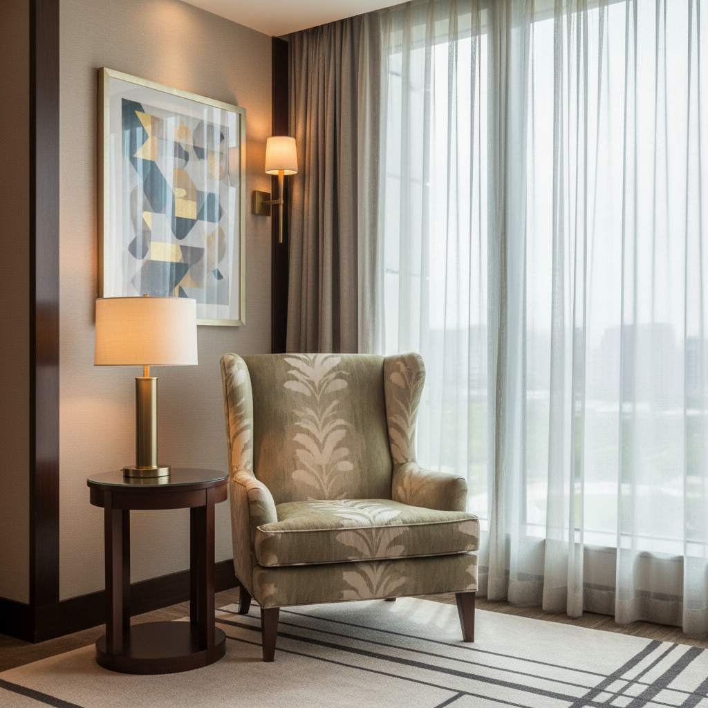 Pearisburg Oat Upholstered Chair | Architectural Fabrics