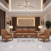 Vieques - Cognac Upholstered Sofa | Architectural Fabrics