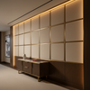 Aarden - Oatmeal Silicone Hybrid Upholstered Wall Panel | Architectural Fabrics
