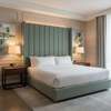 Abaca - Seafoam Weave Tekloom Performance Upholstered Headboard | Architectural Fabrics