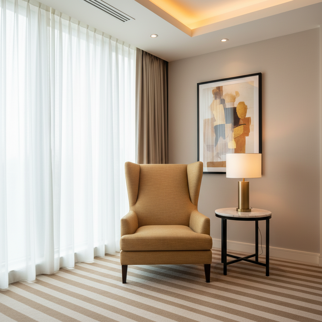 Linen Island - Prosecco Upholstered Chair | Architectural Fabrics