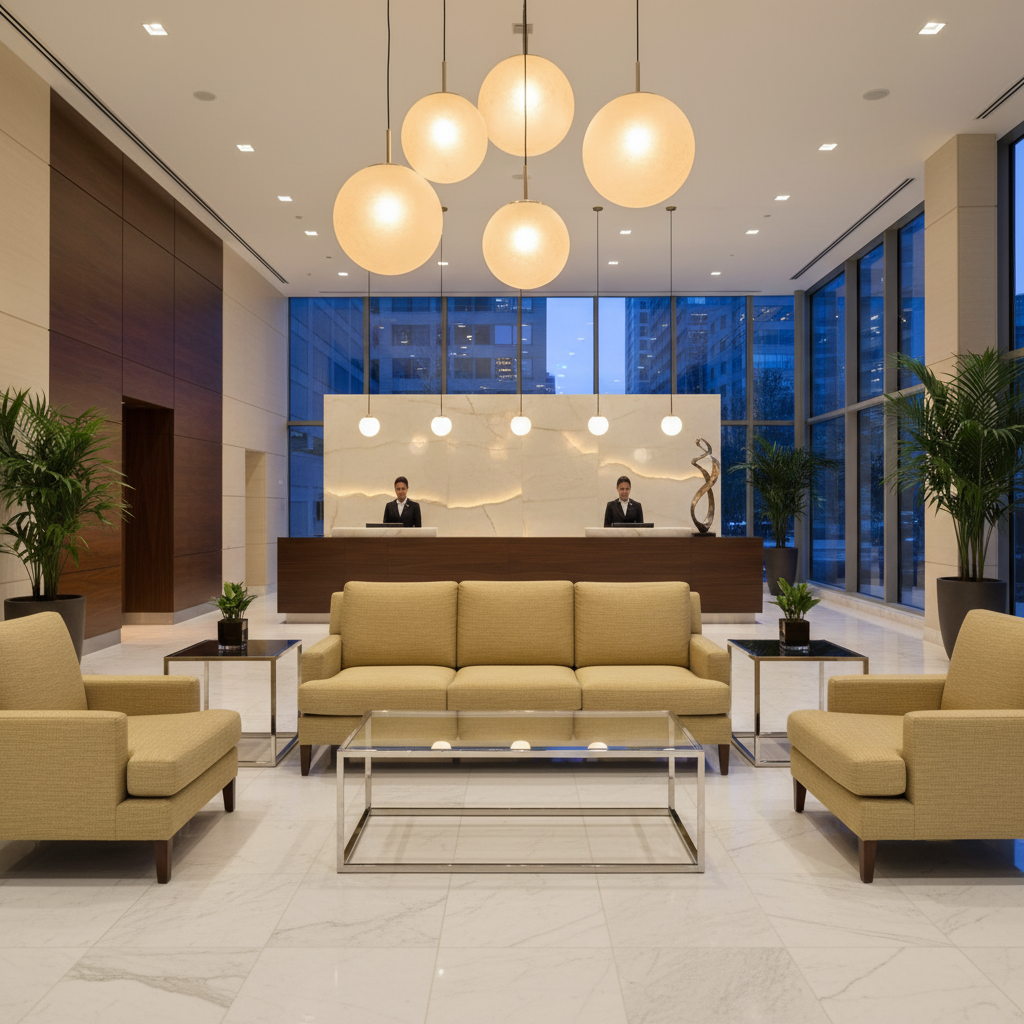 Brushed Linen Weave Golden Sand Upholstered Sofa | Architectural Fabrics