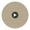 Abaca - Oatmeal Tekloom Performance | Philippe Romano Fabrics Circular Swatch | Philippe Romano Fabrics