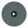 Abaca - Slate Blue Tekloom Performance | Philippe Romano Fabrics Circular Swatch | Philippe Romano Fabrics