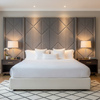 Thatch Cay - Haze Upholstered Headboard | Architectural Fabrics