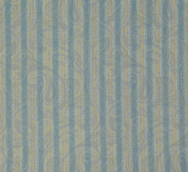 Nina Campbell Fabric - Aqua Wallcovering | Nina Campbell