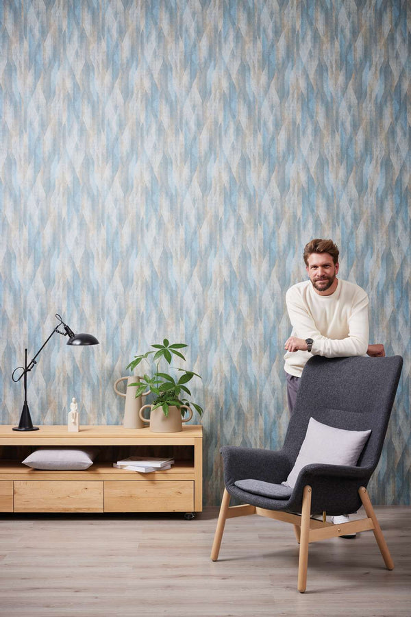 Metropolitan Stories 3 Travel Styles Light Blue Wallcovering | AS Creation