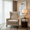 Analog - Oatmeal Etched Polyurethane Upholstered Chair | Architectural Fabrics