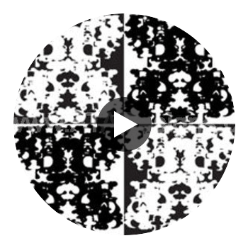 Abstract Jars Negative by ATA Designs- Ver.ATAD1029 Circular Swatch | Retro Walls