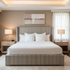Sandy Point Stripe - Cloud Upholstered Headboard | Architectural Fabrics