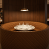 Tyrell Bay - Terra Upholstered Banquette | Architectural Fabrics