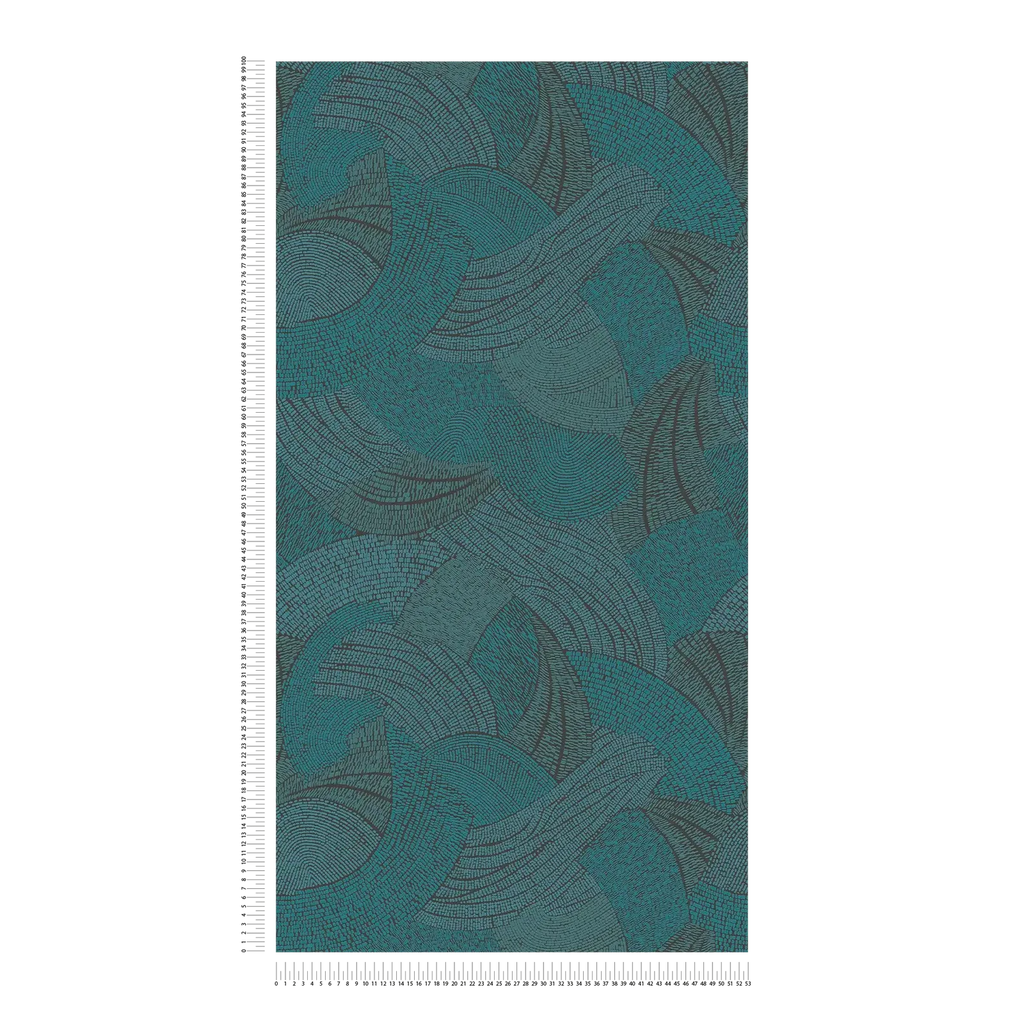 French Affair Teal Wallcovering | AS Creation