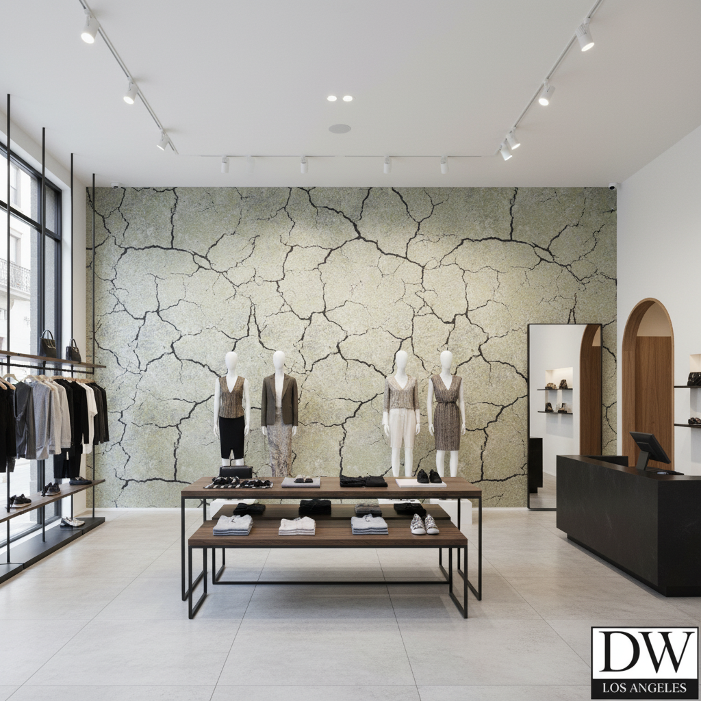 Montpelier | Hollywood Wallcoverings - Retail Showroom commercial room setting
