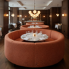 Aster - Aster Layered Polyurethane Upholstered Banquette | Architectural Fabrics