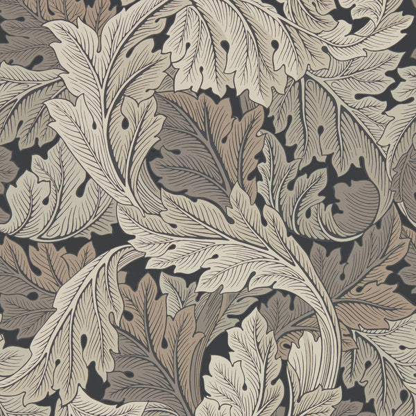 Acanthus Charcoal/Grey | Morris & Co.