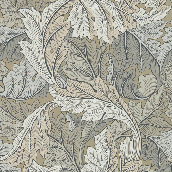 Acanthus Manilla/Stone | Morris & Co.
