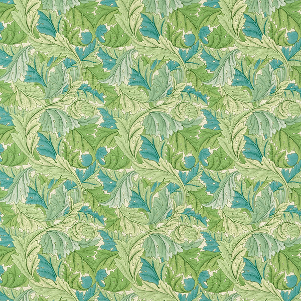 Acanthus Nettle/Sky Blue | Morris & Co.