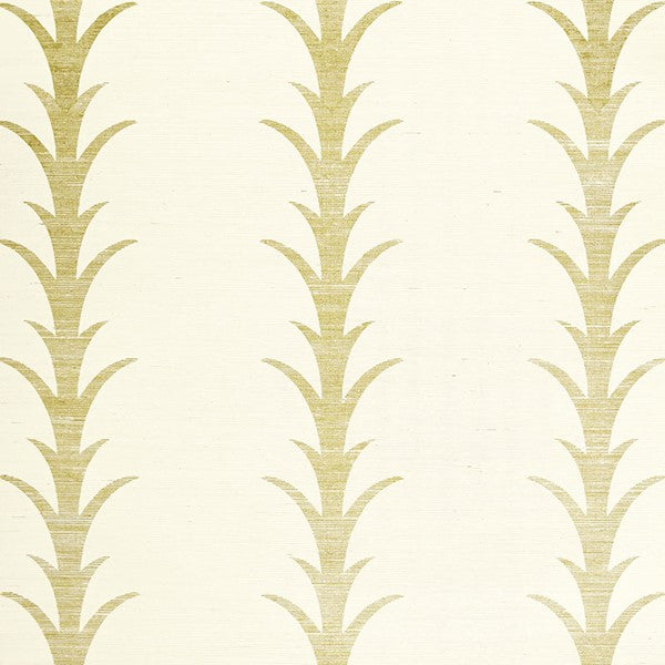 ACANTHUS STRIPE SISAL FILIGREE | Schumacher - Image 1