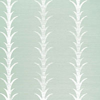 ACANTHUS STRIPE SISAL SEAGLASS & CHALK | Schumacher - Image 3
