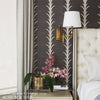 ACANTHUS STRIPE SISAL SEAGLASS & CHALK | Schumacher - Image 8