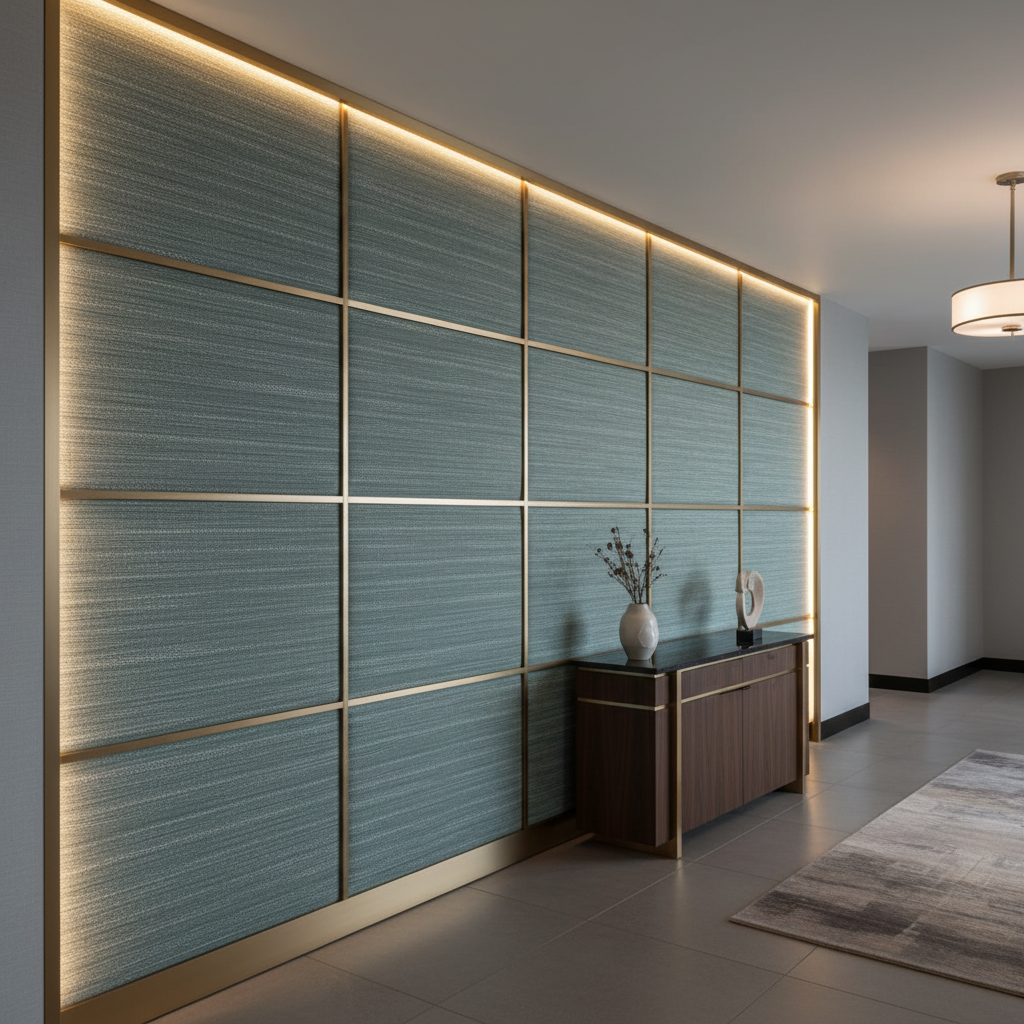 Tumble Reef - Harbor Upholstered Wall Panel | Architectural Fabrics