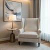 Silver Bank - Snowflake Upholstered Chair | Architectural Fabrics