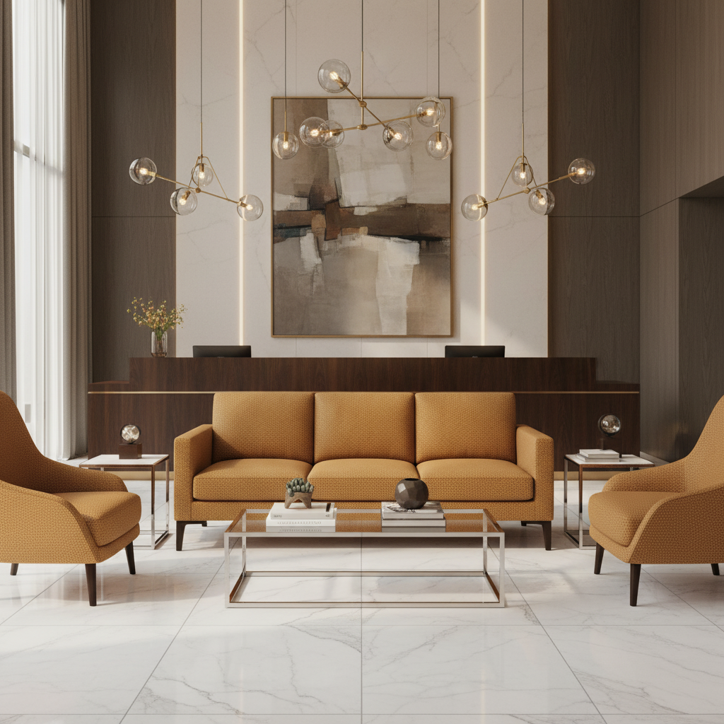 Snake Cay - Acorn Upholstered Sofa | Architectural Fabrics
