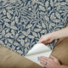 Acorn Indigo Peel and Stick Wallcovering | Jeffrey Stevens - Image 6