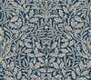 Acorn Indigo Peel and Stick Wallcovering | Jeffrey Stevens - Image 1