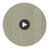 Acoustic - Greige Chevron Performance Vinyl | Philippe Romano Fabrics Circular Swatch | Philippe Romano Fabrics